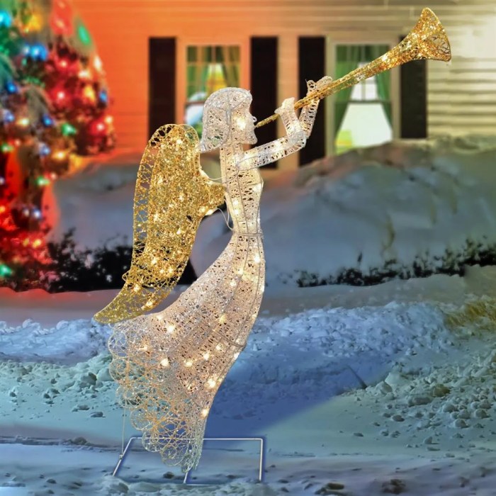 Christmas angel outdoor decor