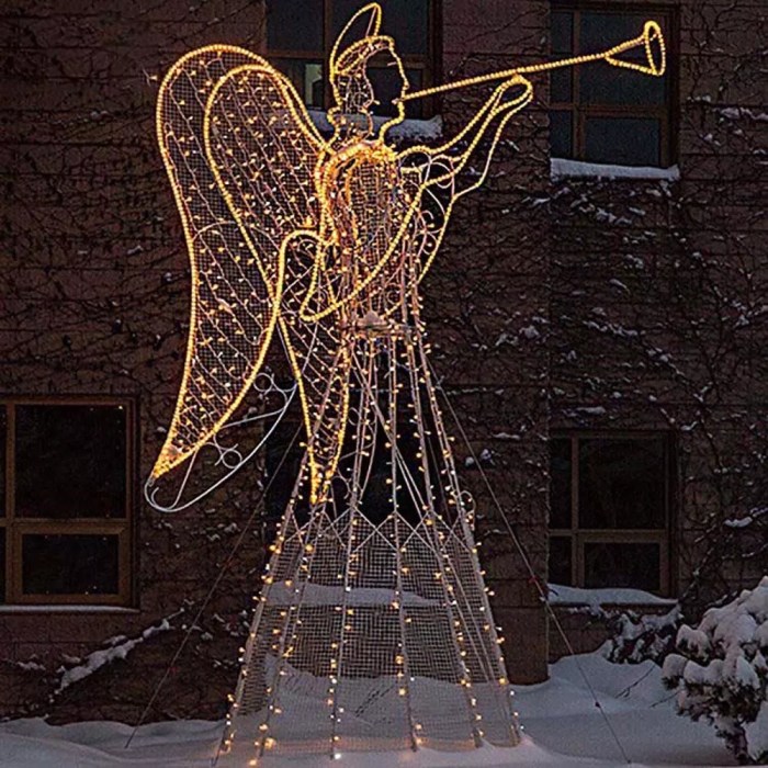 Christmas angel outdoor decor