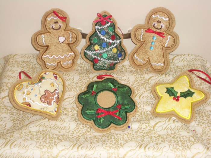 Pastel gingerbread christmas decor