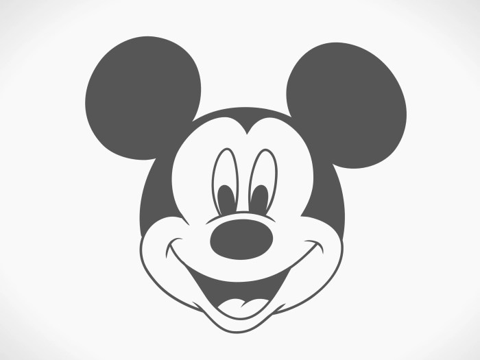 Easy mickey mouse halloween drawing