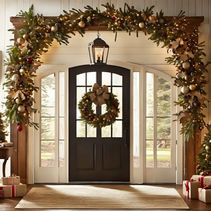 Farmhouse rustic christmas decor