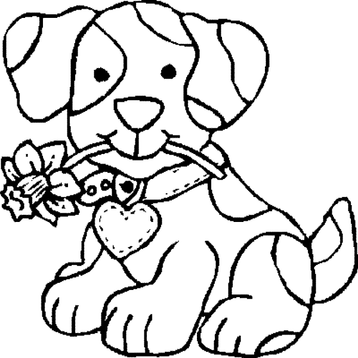 Coloring pages for girls animals