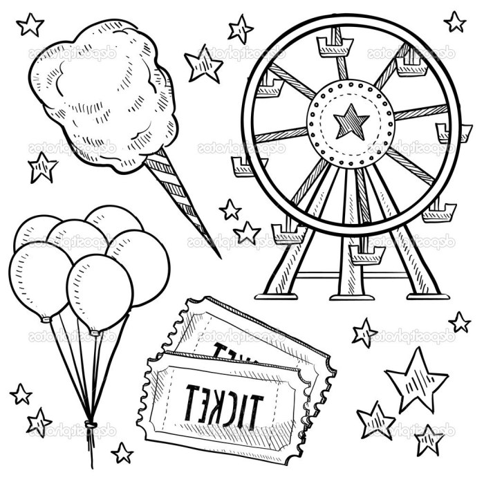 Carnival of the animals coloring page