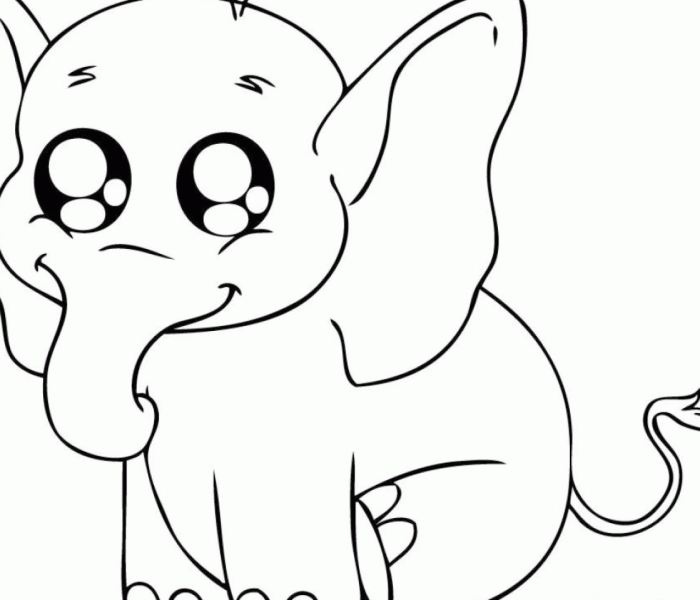 Cartoon animal coloring sheets