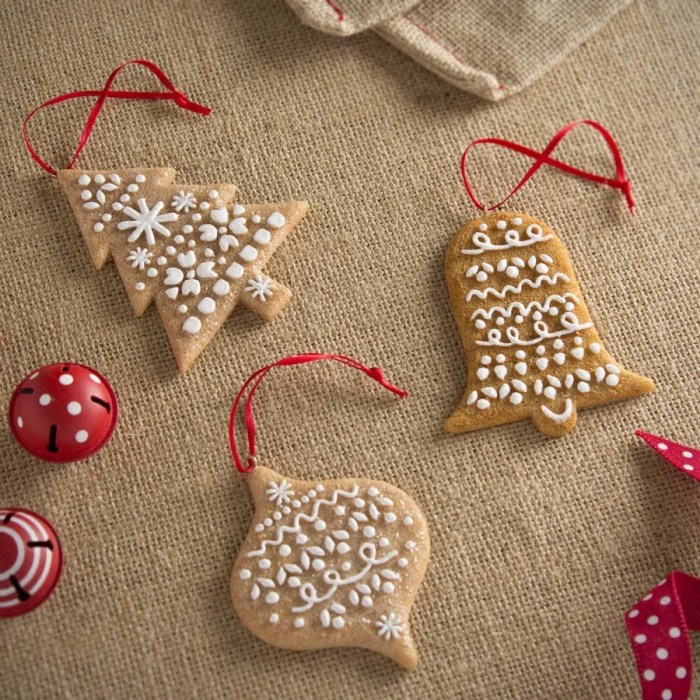 Pastel gingerbread christmas decor