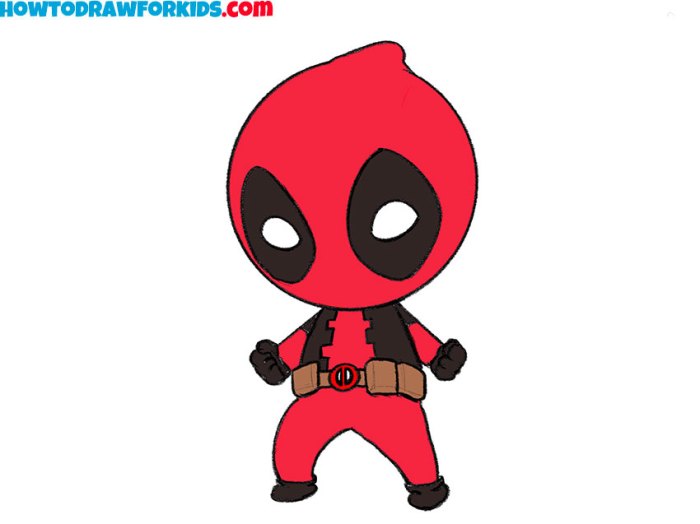 Deadpool drawing a drawing drawing easy